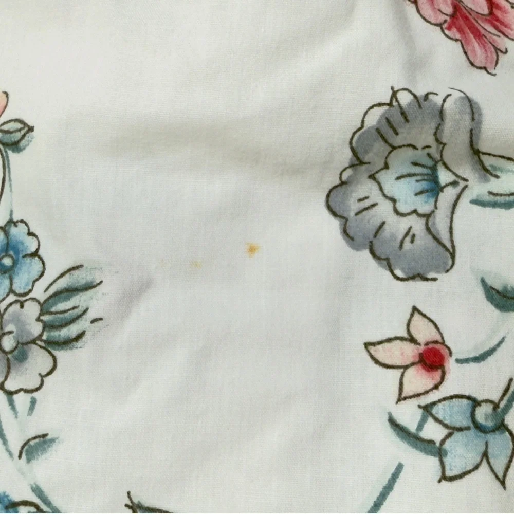 Vintage Laura Ashley Floral Bedskirt